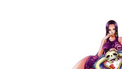 Woman Simple Background