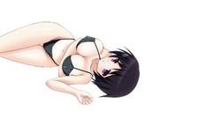 Woman Simple Background