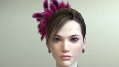 Woman Simple Background faces