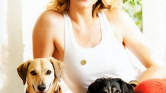 Woman sitting Actress blondes smiling yvonne strahovski scans