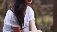 Woman sitting brunettes