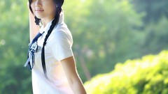 Woman skirts models Korean Hwang Mi Hee