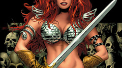 Woman skulls heroines comics