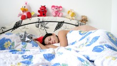 Woman sleeping Mili Jay