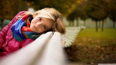 Woman smiley blondes