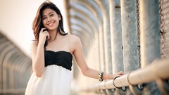 Woman smiley models deviantart