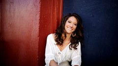 Woman smiley sunlight brunettes Taylor McCutchan