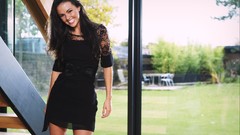 Woman smiling brunettes Jennifer Metcalfe