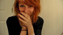 Woman smiling Kitty Pryde pierced nose