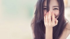 Woman smiling Yang Mi