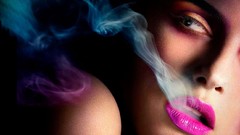 Woman smoke