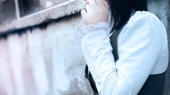 Woman smoke Cigarettes