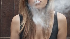 Woman smoking