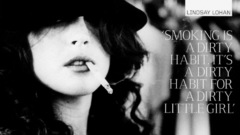 Woman smoking Quotes Lindsay