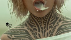 Woman smoking youtube