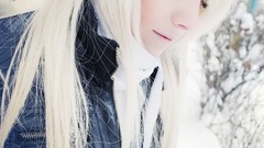 Woman snow eyes Princess