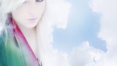 Woman snow eyes Princess