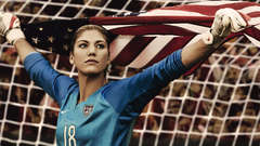 Woman soccer jersey American