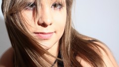 Woman social network brown eyes