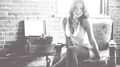 Woman socks monochrome ashley models Jessica Ashley