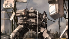 Woman soldier police Machine