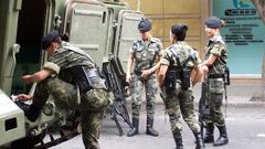 Woman soldiers Army police