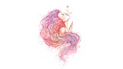 Woman song Simple Background