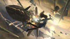 Woman spaceships vehicles science fiction futuristic