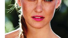 Woman Spain blue eyes brunettes models bar refaeli