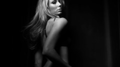 Woman stacy keibler monochrome