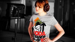 Woman star wars Celebrity Actress singers emma stone