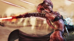 Woman star wars lightsabers Darth Talon