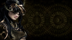 Woman steampunk