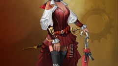 Woman steampunk