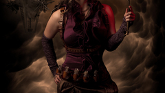 Woman steampunk Abney Park