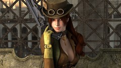 Woman steampunk artwork