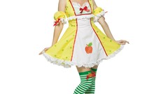 Woman stockings costume redheads