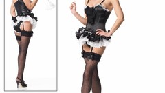 Woman stockings maids maid costumes