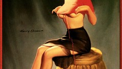 Woman stockings pinups skirts