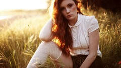 Woman stockings redheads Taylor McCutchan