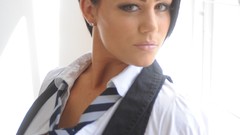 Woman stockings schoolgirls St