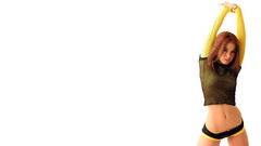 Woman stomach Celebrity Kari Sweets