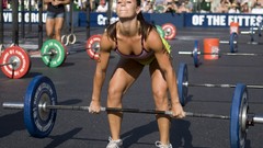 Woman stomach navel lingerie fitness boobs abs shredded muscles