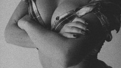 Woman stomach navel monochrome boobs AEON12 Nikita Kalinin