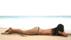 Woman strategic covering