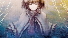 Woman string blondes smiling short hair wink touhou pixiv alice 