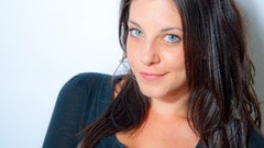 Woman Students blue eyes bikini cosmid