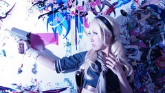 Woman Sucker Punch blondes asians cosplay Omi Gibson