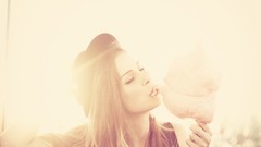 Woman sugar sepia brunettes lena meyer-landrut