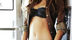 Woman summer glau denim